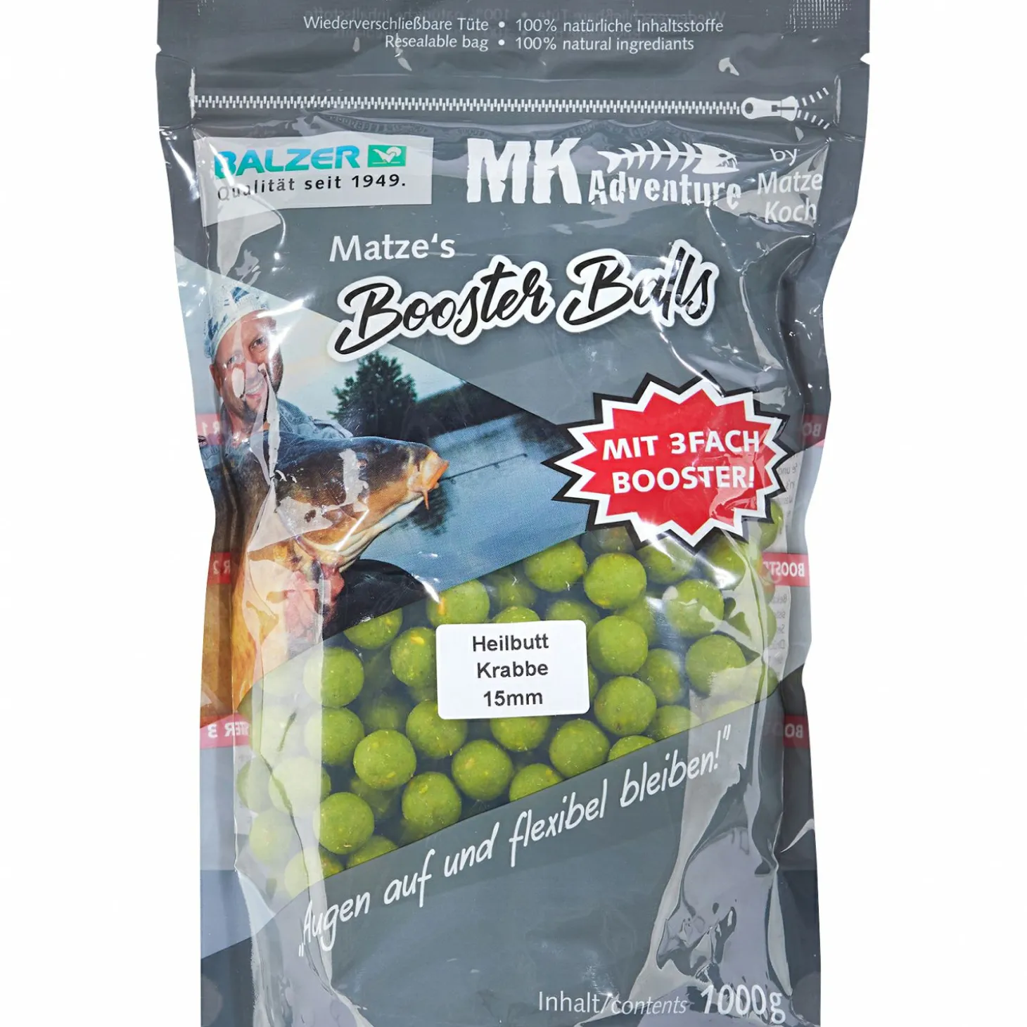 Matze Koch Boilies MK Adventure Booster Balls (Halibut/Shrimp)