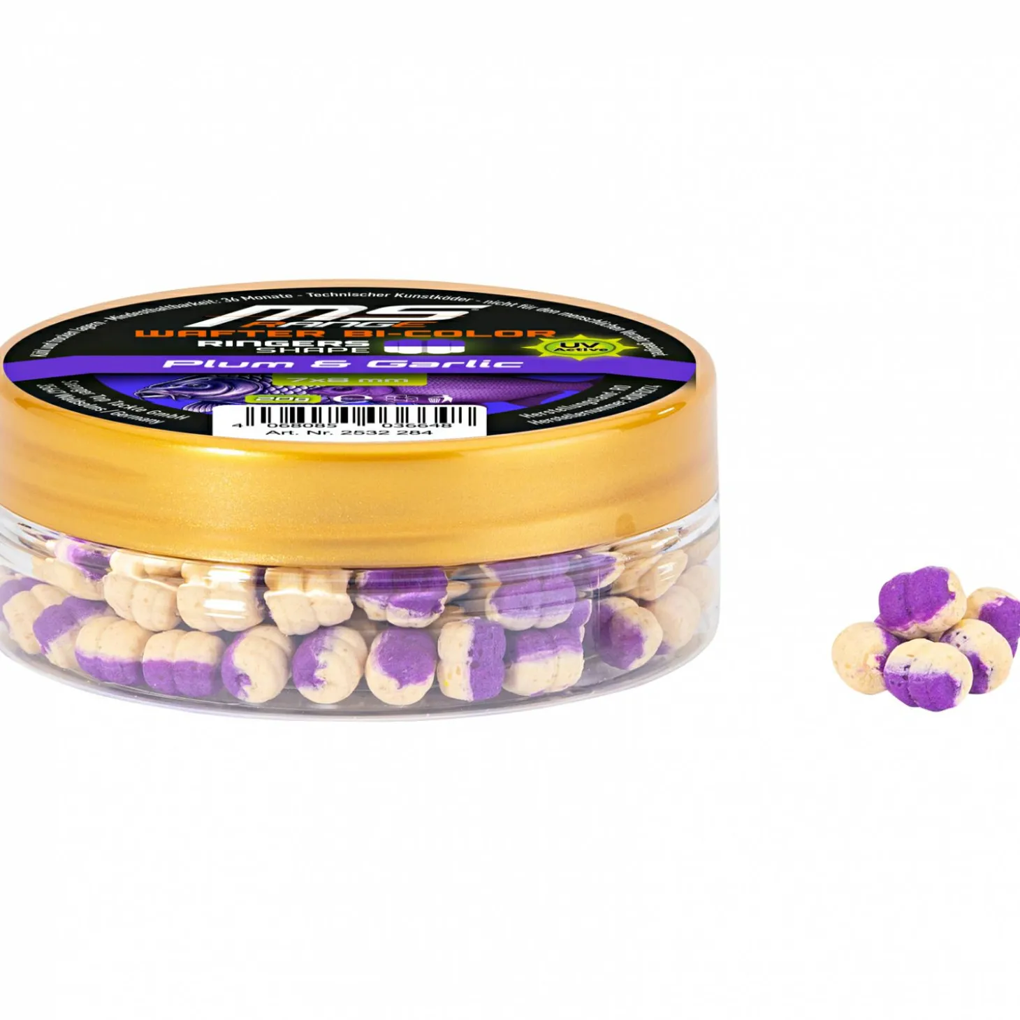 MS Range Rings Shape Wafter Bi-Color (Plum & Garlic)