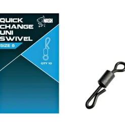 Nash Quick Change Swivel Size 8
