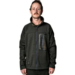 Nash Zero Tolerance Nordic Fleece Zipped Jumper Unisex (Oliv/Camouflage)