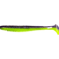 Noike Wobble Shad (Purple Chartreuse UV)