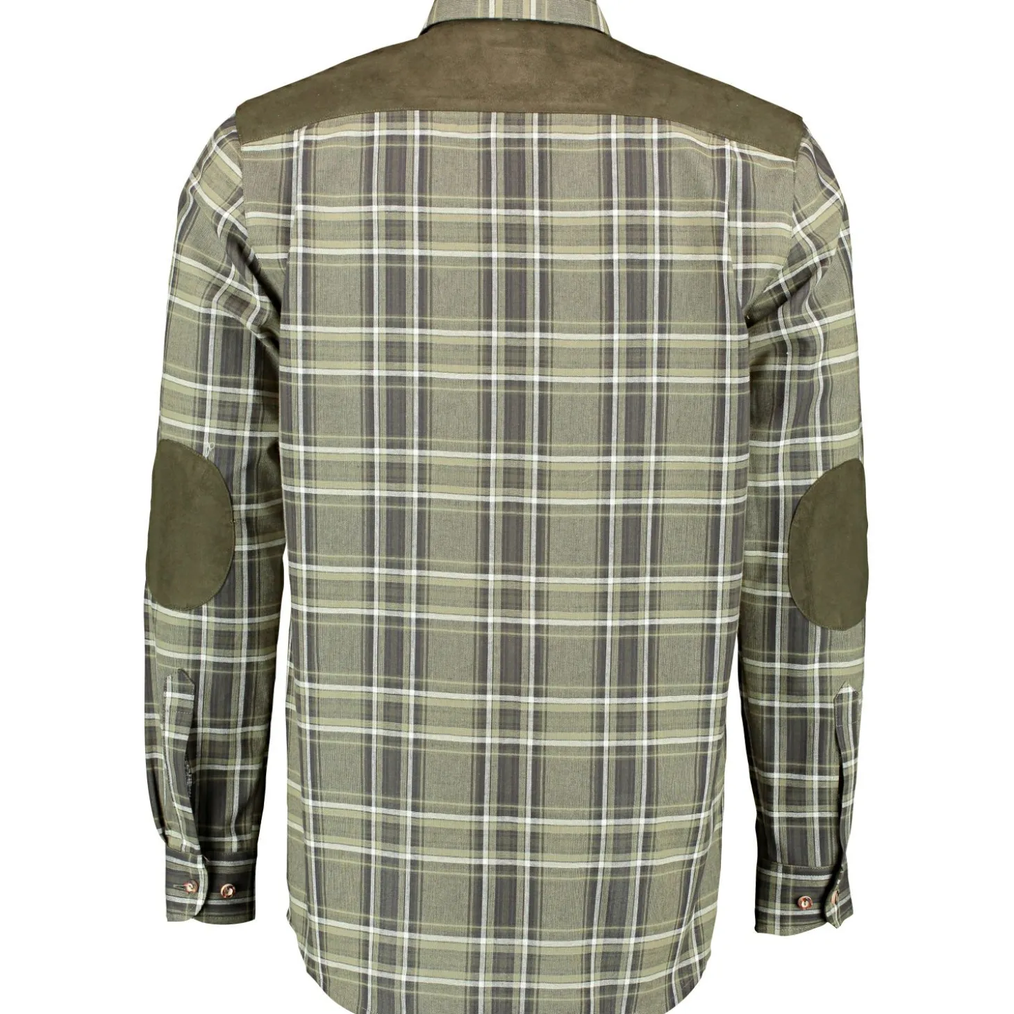 OS Trachten Gekka Hemd 1/1 Arm Regular Fit Herren (Oliv)
