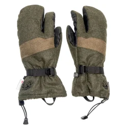 Ostermayer Jagd 3-Finger Handschuhe Unisex (Oliv)