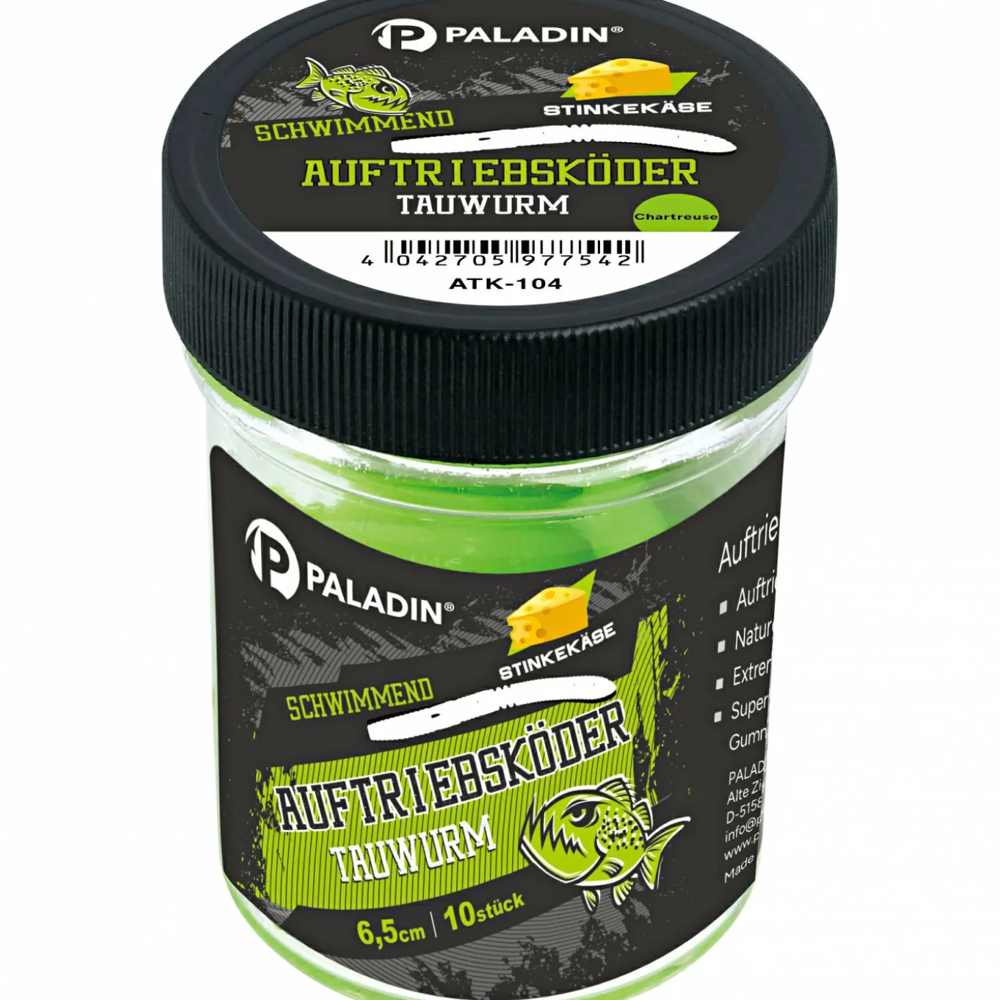 Paladin Auftriebsköder Tauwurm (pink)