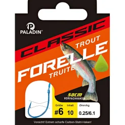 Paladin Forellenhaken Blau (100 cm)