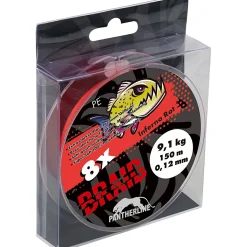 Paladin Pantherline Braid 8fach geflochten (inferno rot)