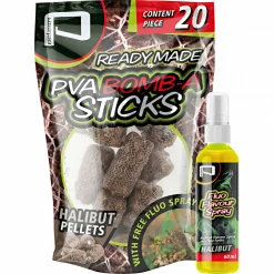 Pelzer Friedfischfutter PVA Bomb-A Sticks (Halibut)