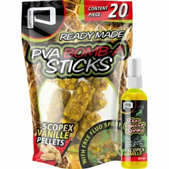 Pelzer Pellets PVA Bomb-A Sticks (Scopex Vanille)