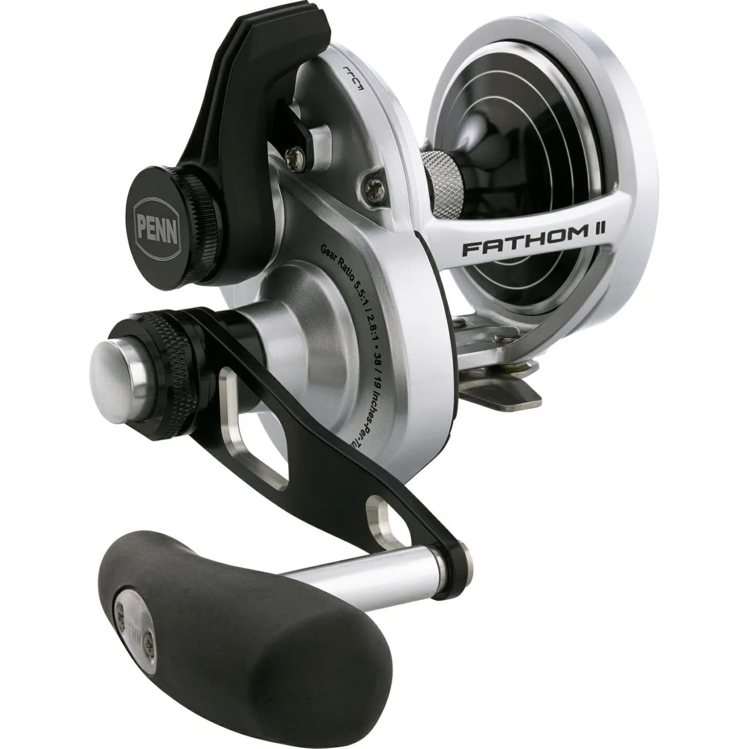 Penn Fathom™ II Lever Drag 2 Speed 80 Lever Drag RH