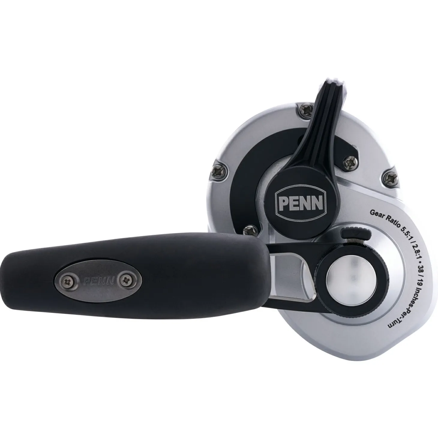 Penn Fathom™ II Lever Drag 2 Speed 80 Lever Drag RH