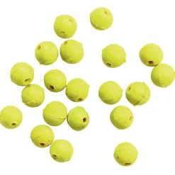 Perca Original Gummiperlen(rund, gelb, Ø 8 mm)