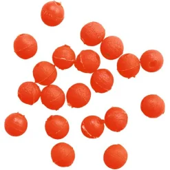 Perca Original Gummiperlen (rund, orange Ø 6 mm)