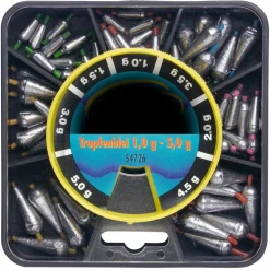 Perca Original Tropfenblei-Sortiment (1,0 - 5,0 g)