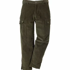 Percussion Cordsamt-Keilhose