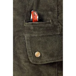 Percussion Cordsamt-Keilhose