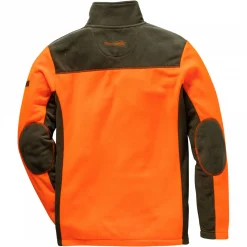 Percussion Fleece Sweater (khaki/orange)