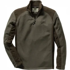 Percussion Fleece Sweater (oliv/braun)