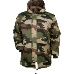 Percussion gefütterter Twillparka