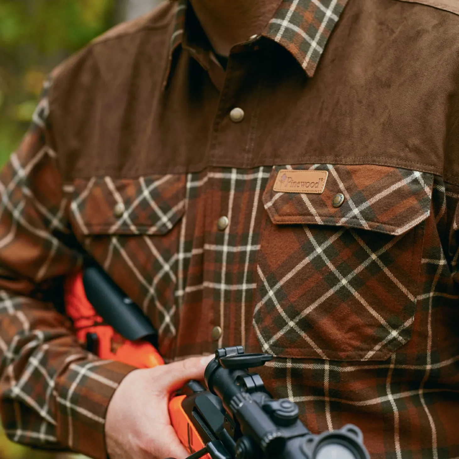 Pinewood Douglas Shirt Herren (Nougat/Beige)