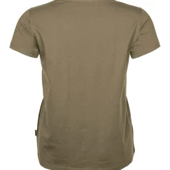 Pinewood 3er-Set: T-Shirts Damen (Green/H.Brown/Khaki)