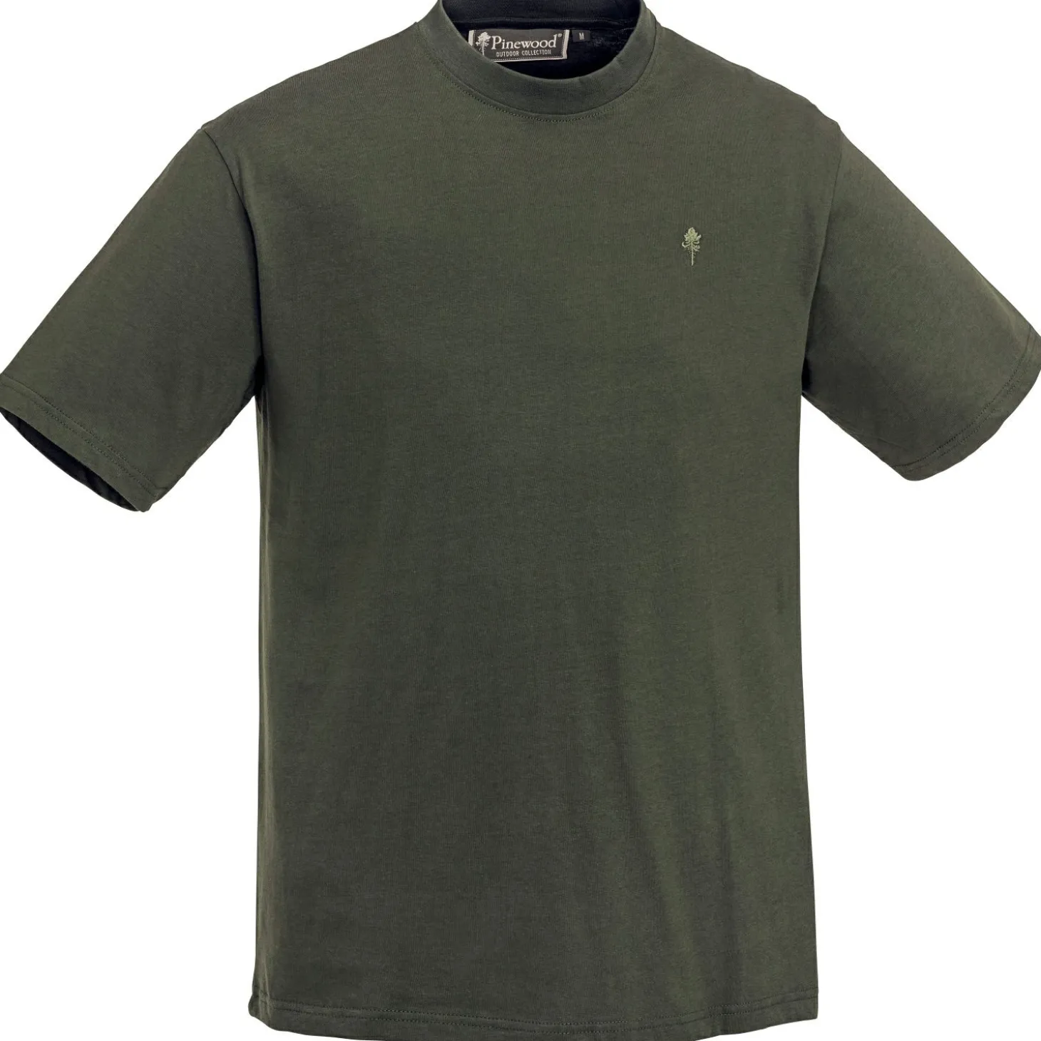 Pinewood 3er-Set: T-Shirts Herren (Green/H.Brown/Khaki)