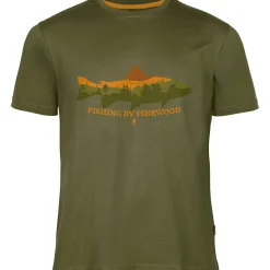 Pinewood Fish T-Shirt Herren (Green)