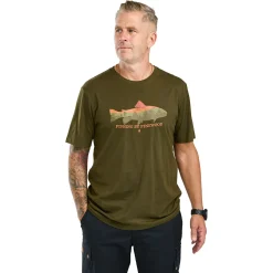 Pinewood Fish T-Shirt Herren (Green)