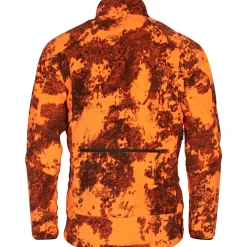 Pinewood Furudal Reversible Camou Fleece Jacket Herren (H.Brown/Strata Blaze)