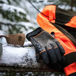 Pinewood Furudal Thorn Resist Glove Unisex (Mossgreen/Black)