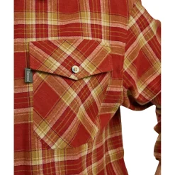 Pinewood Härjedalen Shirt Herren (Terracotta/D.Sand)