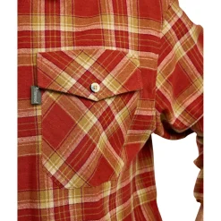 Pinewood Härjedalen Shirt Herren (Terracotta/D.Sand)