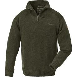 Pinewood Hurricane Sweater Herren (D.Green Melange)