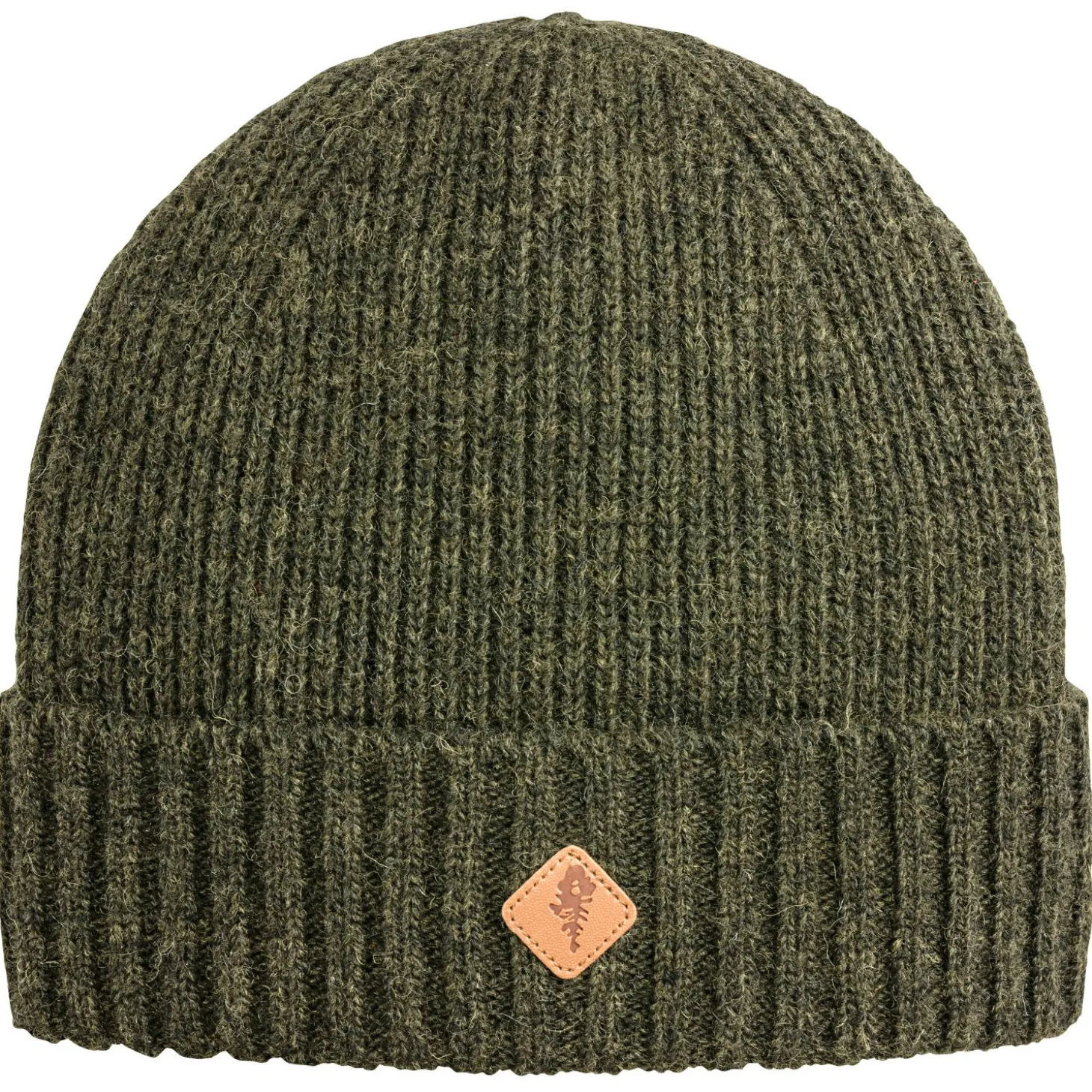 Pinewood Knitted Wool Hat Unisex (Mossgreen Melange)