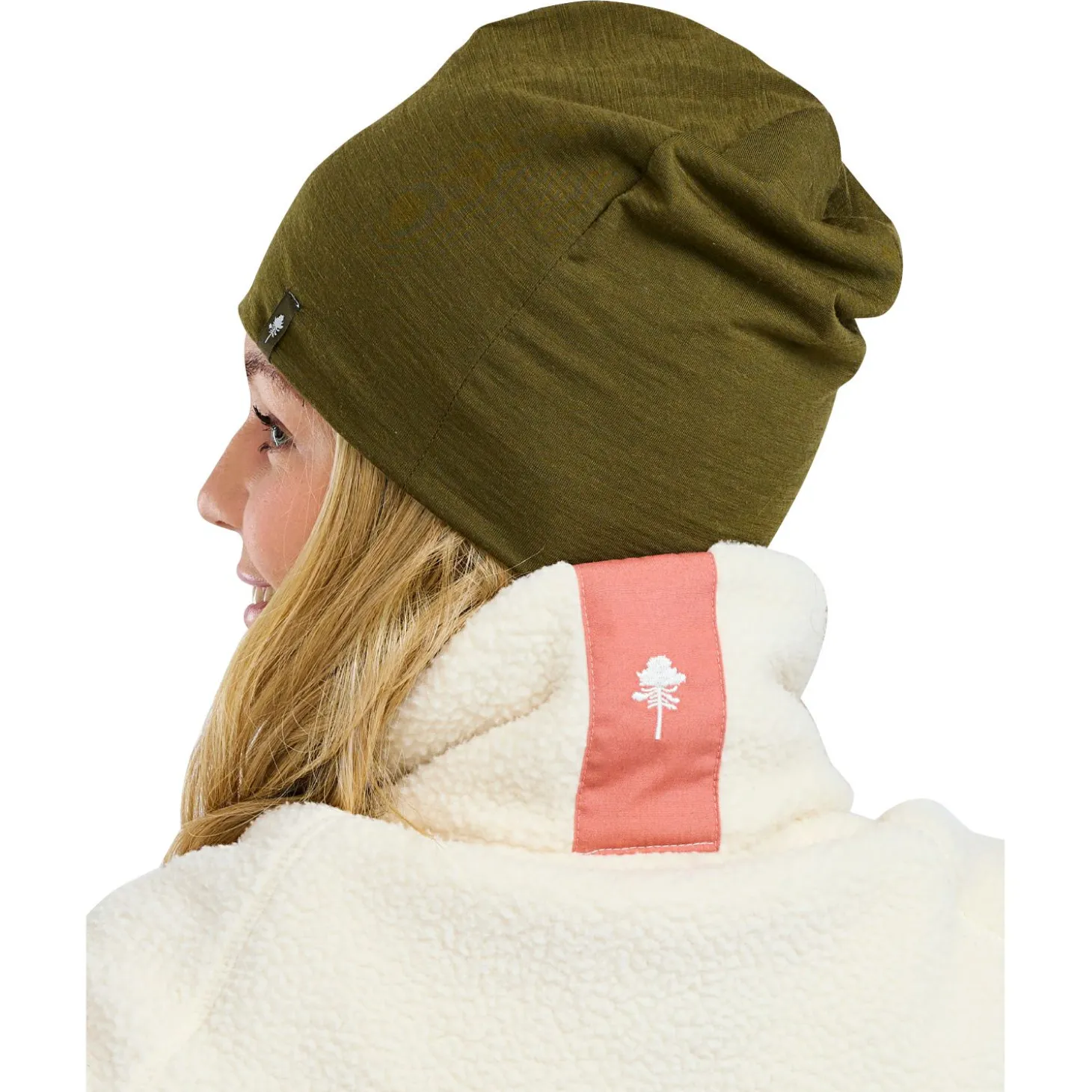 Pinewood Merino Wool Beanie Unisex (Olive Green)