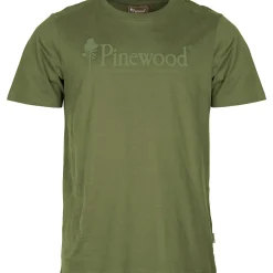 Pinewood Outdoor Life T-Shirt Herren (Pine Green)