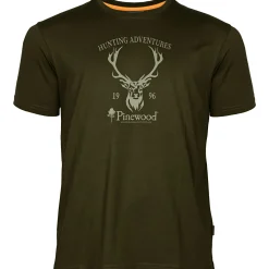 Pinewood Red Deer T-Shirt Herren (Green)