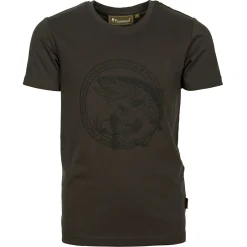 Pinewood Salmon Fish T-Shirt Kinder (D.Anthracite)