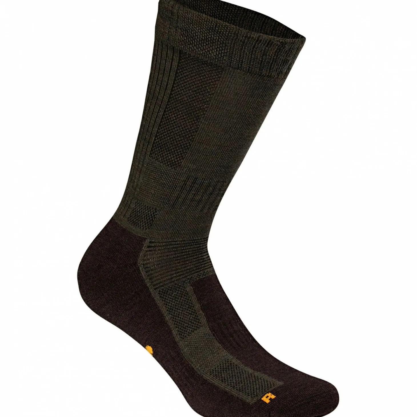 Pinewood Trekking Merino Sock Unisex (Green/Brown)