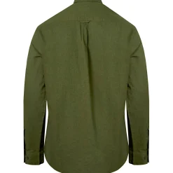 Pinewood Värnamo InsectSafe Hemp Mix L/S Shirt Herren (Pine Green)