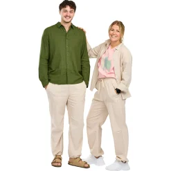 Pinewood Värnamo InsectSafe Hemp Mix L/S Shirt Herren (Pine Green)