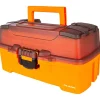 Plano Two-Tray Tackle Box (Bright Orang)