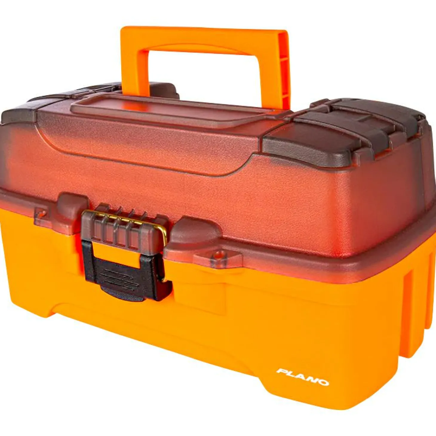 Plano Two-Tray Tackle Box (Bright Orang)