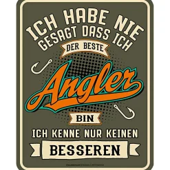 Rahmenlos Blechschild