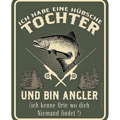 Rahmenlos Blechschild