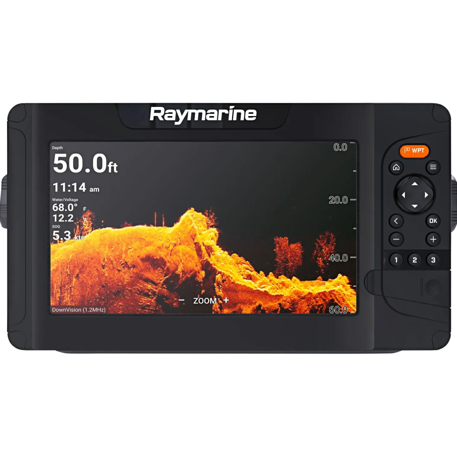 Raymarine Fischfinder Element 9 HV (HV-100 Geber, keine Karte)