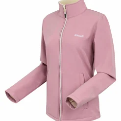 Regatta Connie V Softshell-Walkingjacke Damen (Lilas/Light Vanilla)