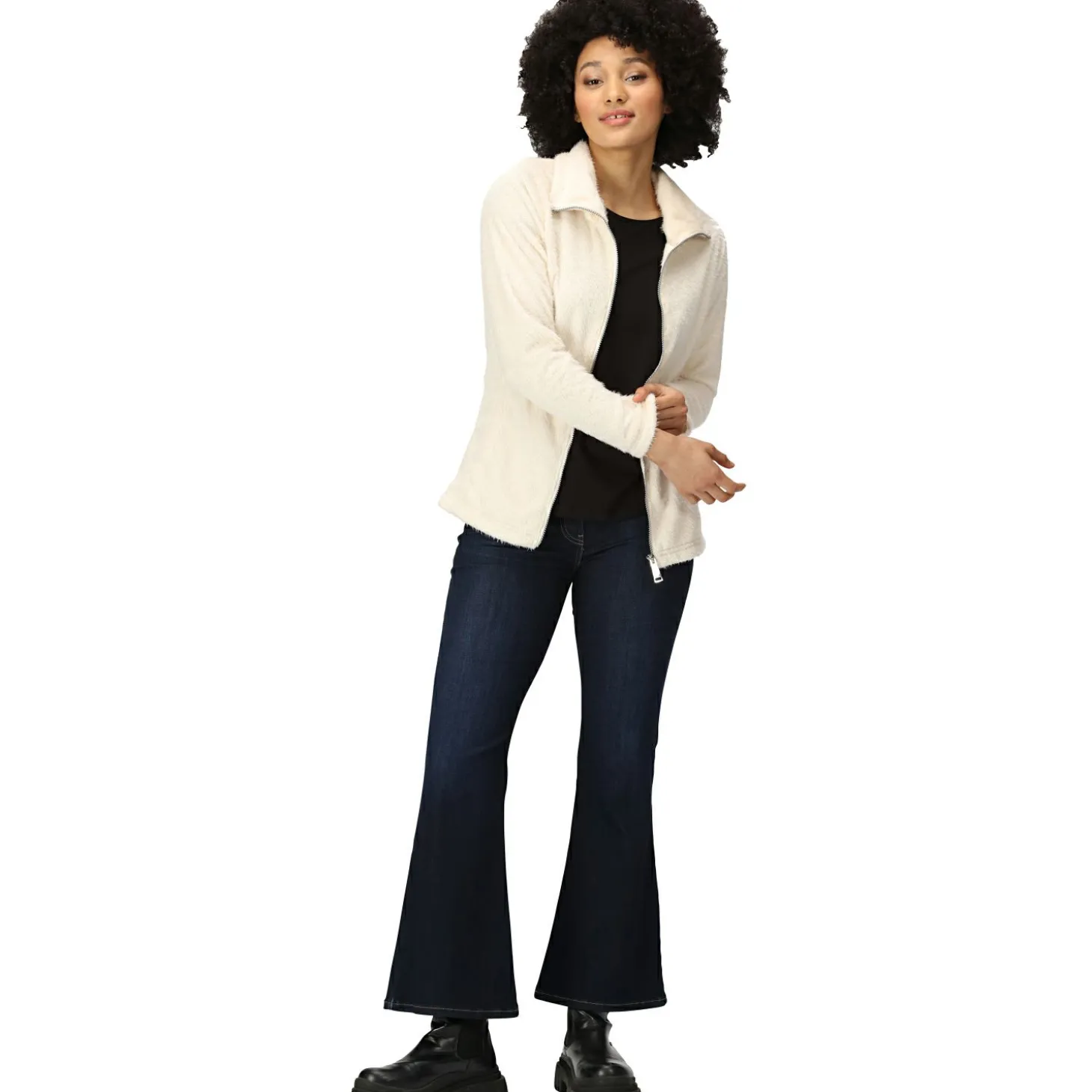 Regatta Heloise Fleecejacke Damen (White)