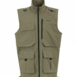 Regatta Insektenabweisende Packaway Weste Herren (Treetop)