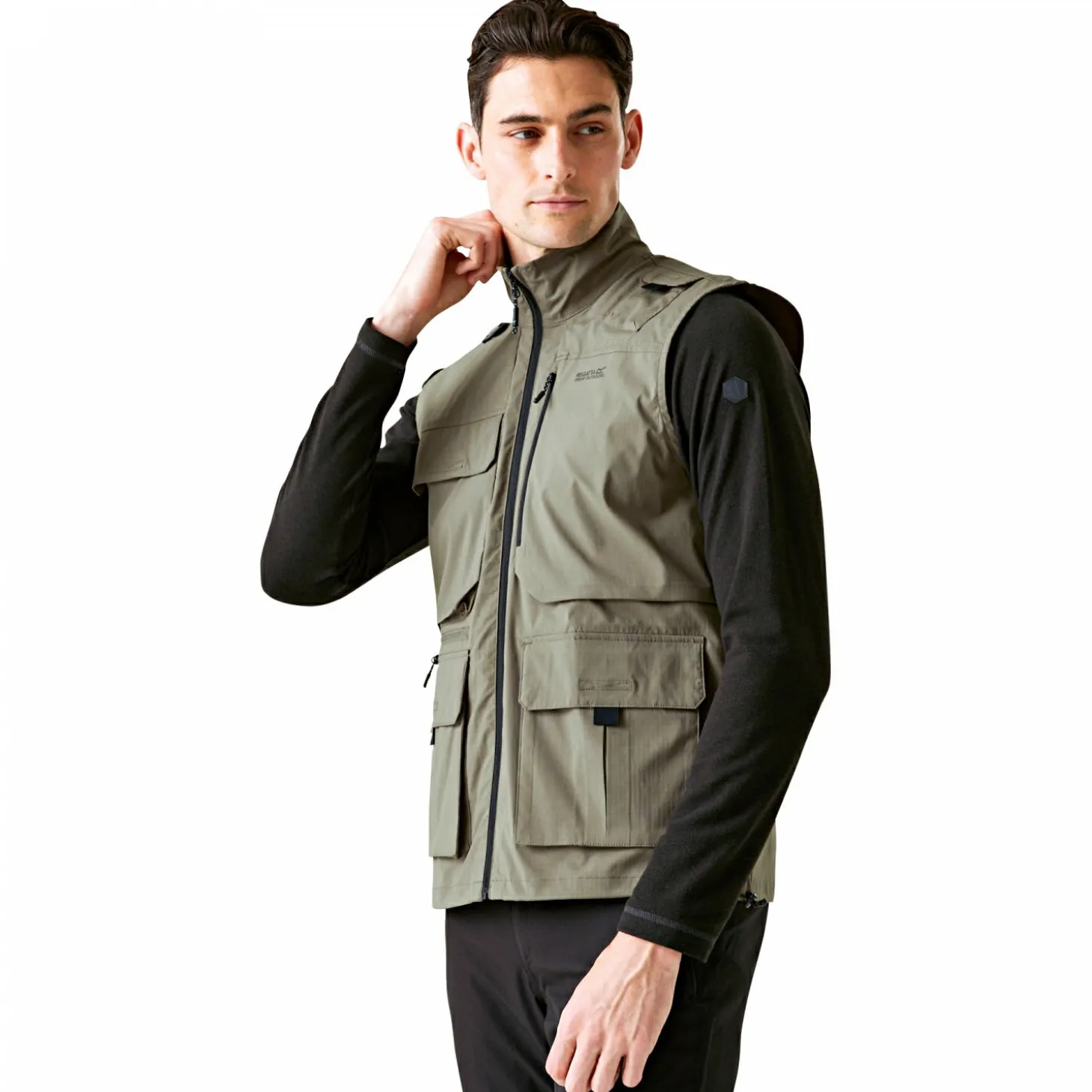 Regatta Insektenabweisende Packaway Weste Herren (Treetop)