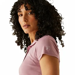Regatta Maverick V Polo-Shirt Damen (Lilas)